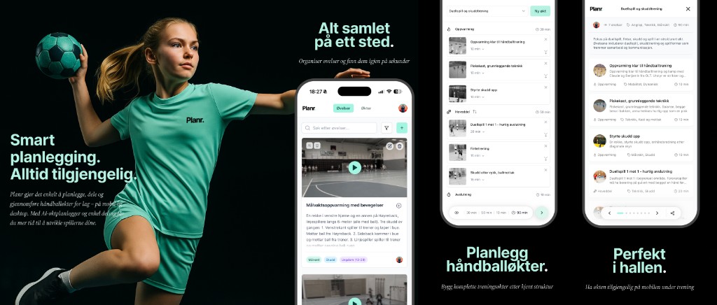 Planr-appen på iPhone: øvelser, træningsplanlægning og gennemføring i hallen